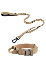 Tactical Dog Collar And Lead Set