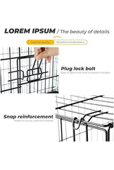 Metal Dog Crate Cage