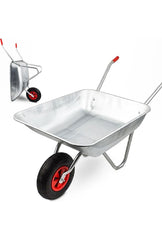 Wheelbarrow Heavy Duty Galvanised  80L Capacity